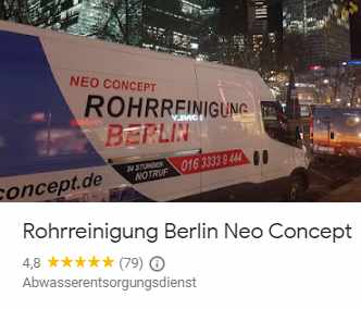 Neo Concept – Rohrreinigung Berlin 1 Neo Concept – Rohrreinigung Berlin