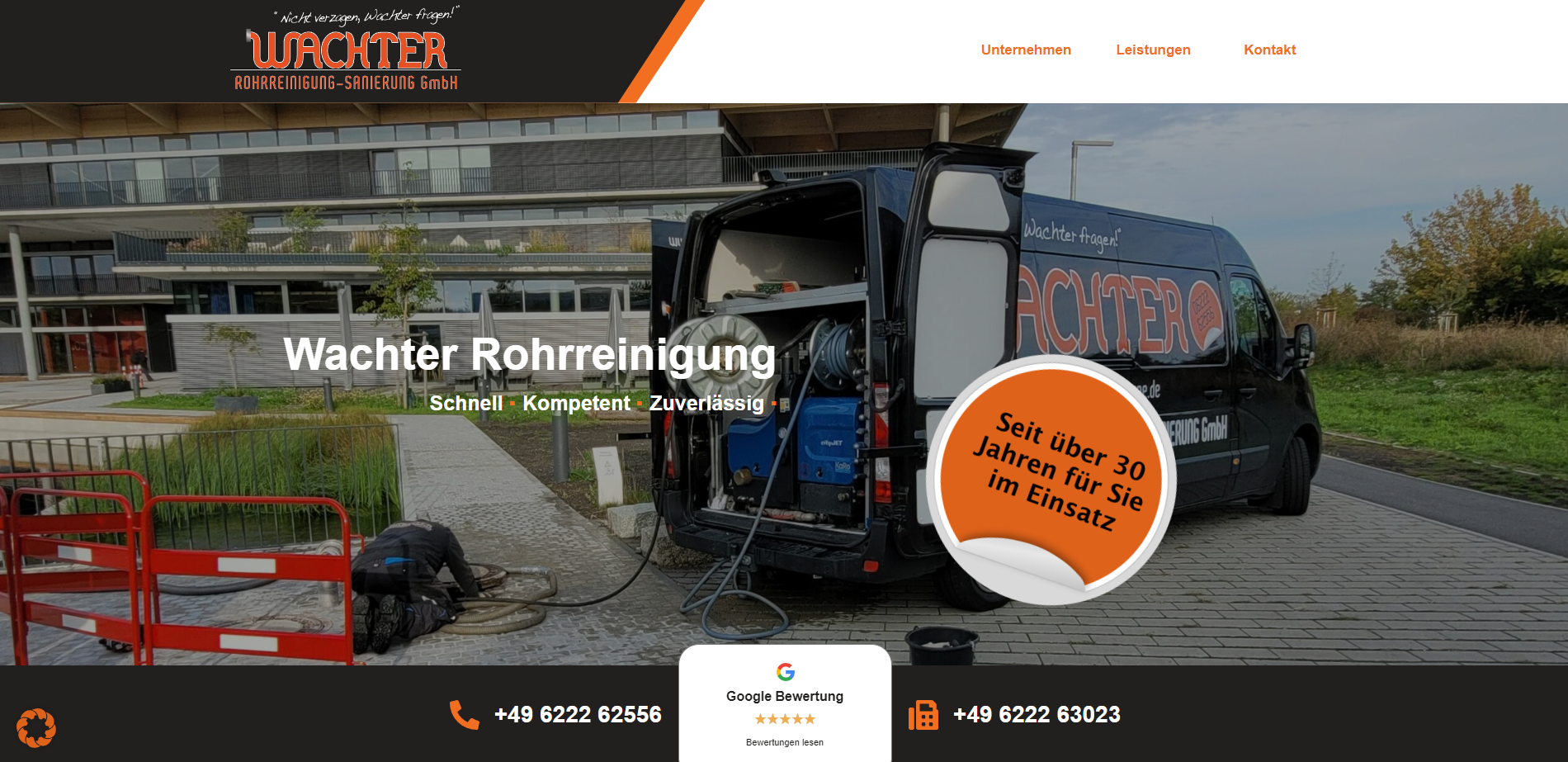 Wachter - Sanierung – Rohrreinigung Heidelberg 1 Wachter - Sanierung – Rohrreinigung Heidelberg