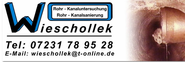 Wieschollek Rohr-Kanalsanierung – Rohrreinigung Pforzheim 1 Wieschollek Rohr-Kanalsanierung – Rohrreinigung Pforzheim
